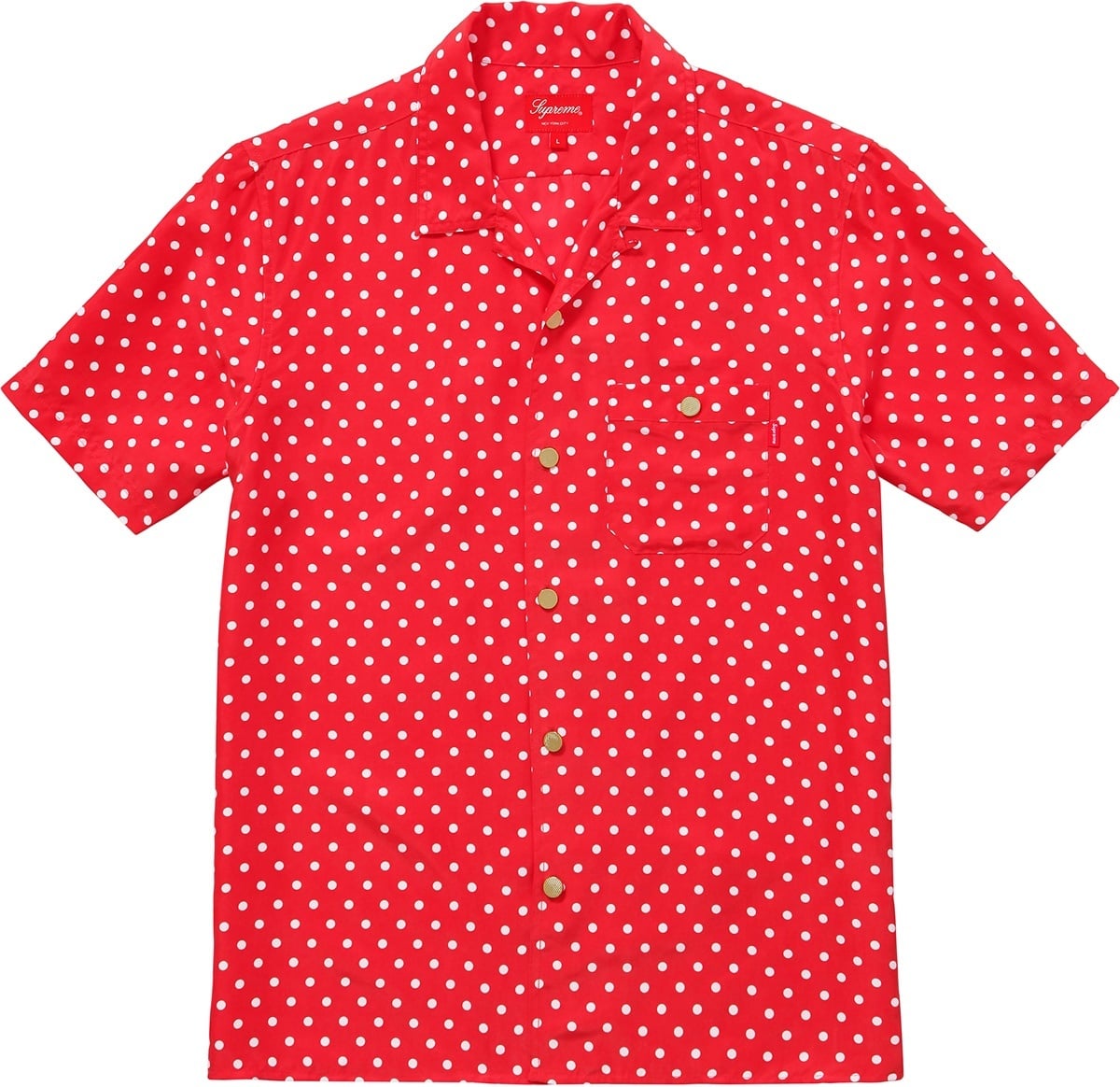 Polka Dot Silk Shirt view 2